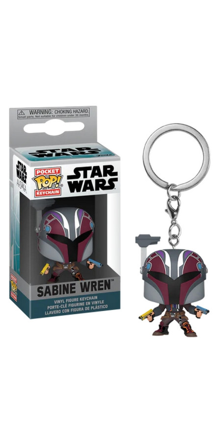 STAR WARS AHSOKA - Pocket Pop Keychains - Sabine Wren