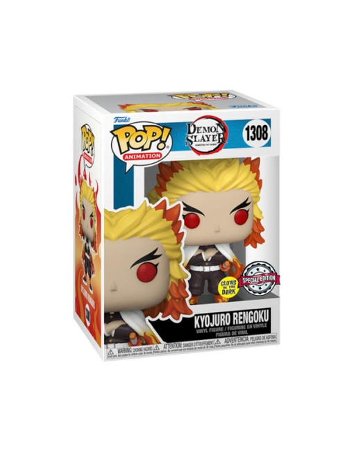 Demon Slayer Pop Rengoku Glow Exclu 1308