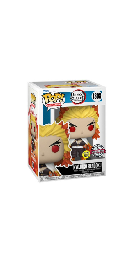 Demon Slayer Pop Rengoku Glow Exclu 1308