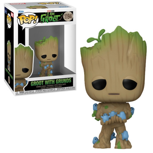 Funko Pop I Am Groot - Groot With Grunds