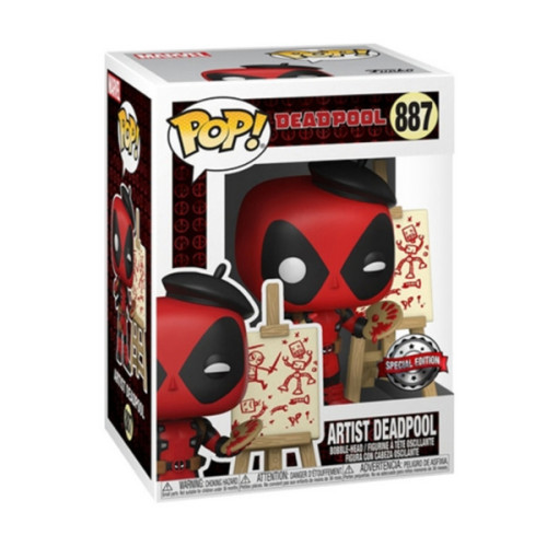 Marvel Pop Deadpool 30Th Artist Deadpool Exclu 887