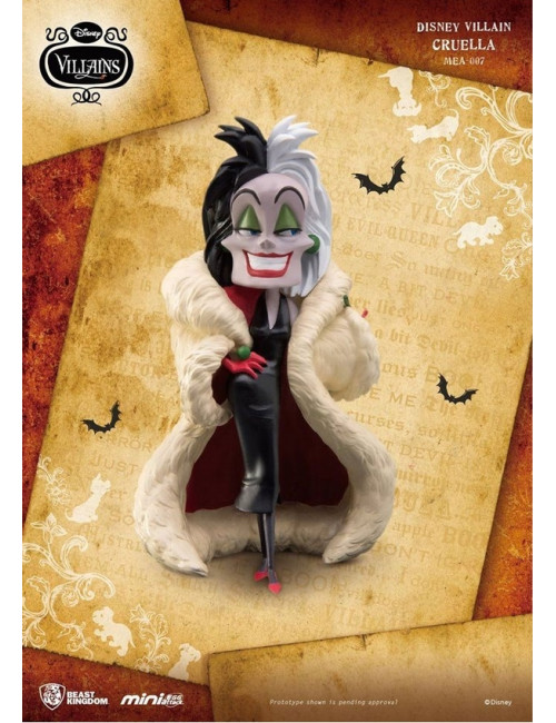 DISNEY VILLAINS – Figurine Mini Egg Attack – Cruella – 8cm