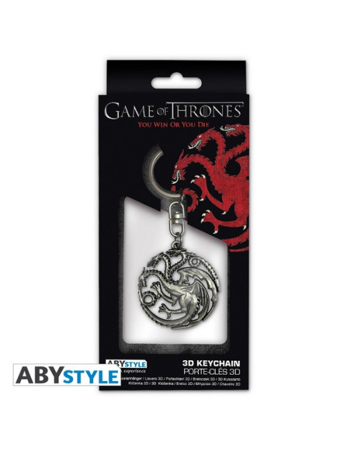 GAME OF THRONES Porte-clés 3D Targaryen