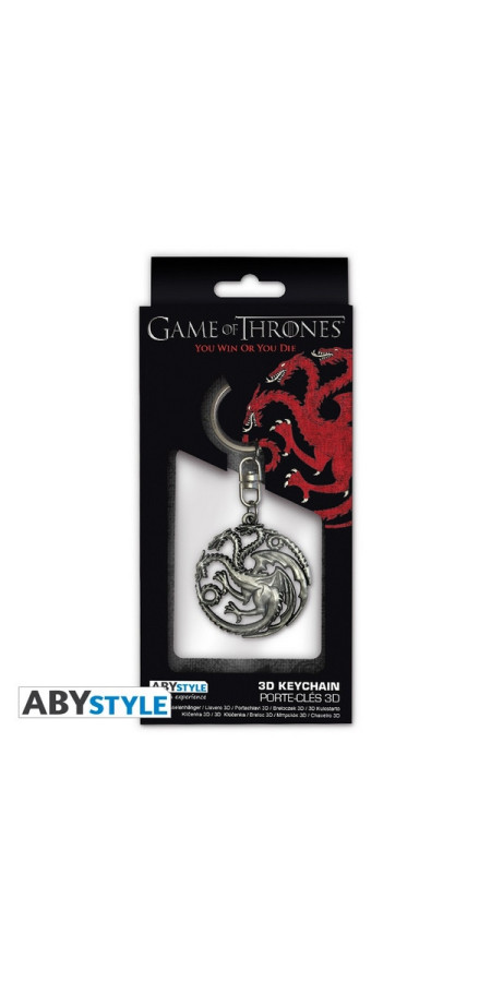 GAME OF THRONES Porte-clés 3D Targaryen