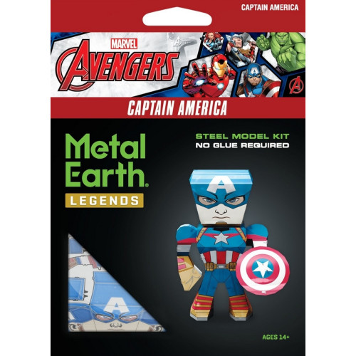 Metal Earth 3D Puzzle Captain America