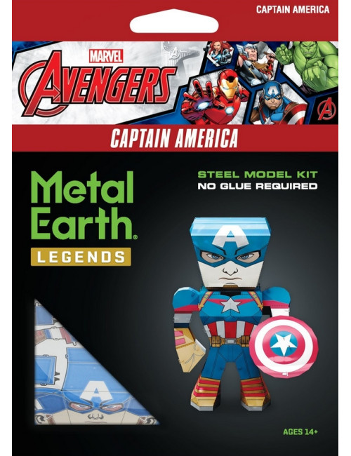 Metal Earth 3D Puzzle Captain America