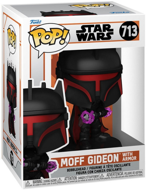 Funko Pop Star Wars - Mandalorian S10 Moff Gideon Armor 713