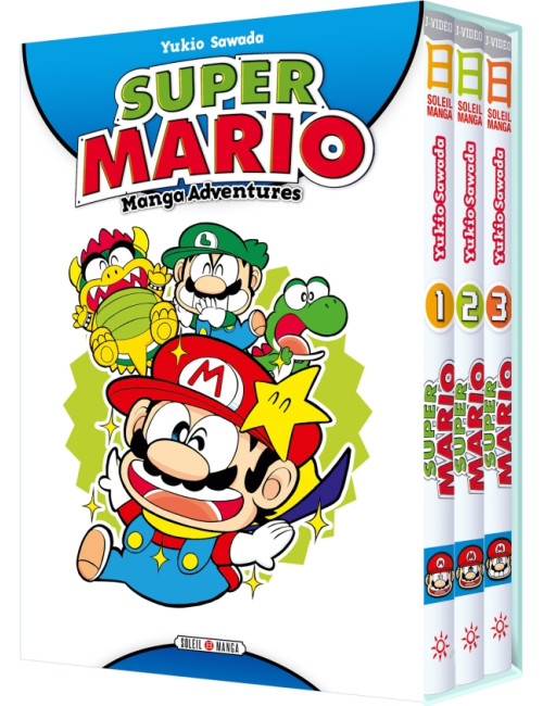 Super Mario Manga Adventures - Coffret T01 à T03 NED (VF)