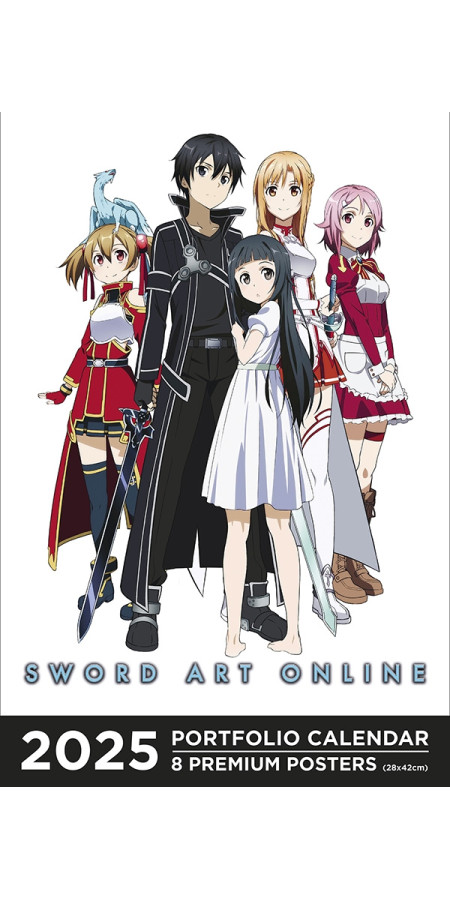 Calendriers Portfolio 2025 Sword Art Online (VF)