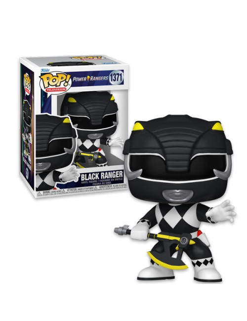 Funko Pop Power Rangers 30Th Black Ranger 1371