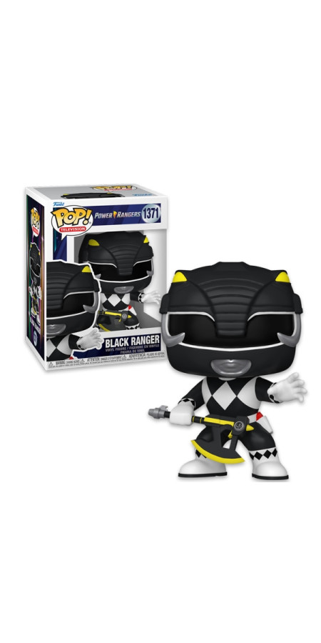 Funko Pop Power Rangers 30Th Black Ranger 1371