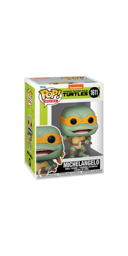 Funko Pop TMNT Tortues Ninja Pop Michelangelo Sausage Link Nunchucks 1611