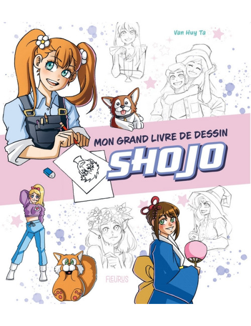 Mon grand livre de dessin - Shojo (VF)