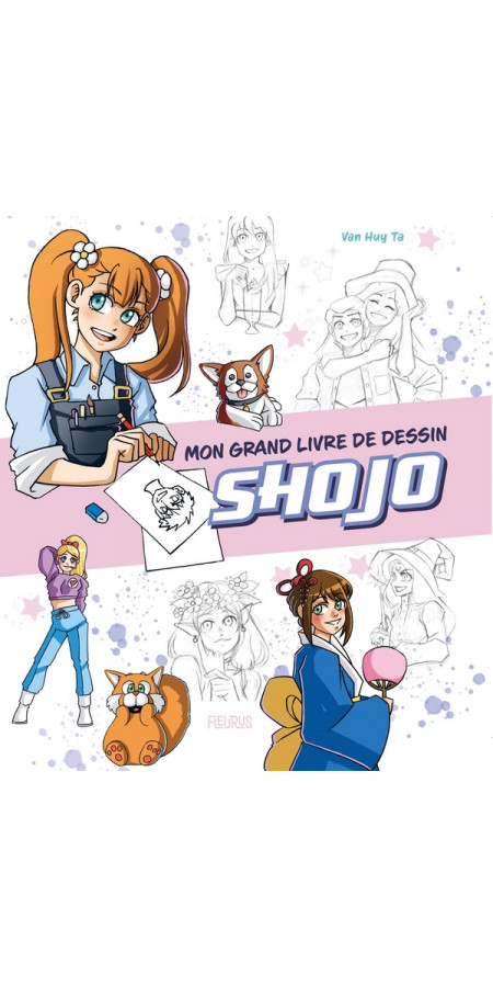 Mon grand livre de dessin - Shojo (VF)