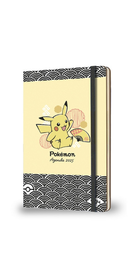 AGENDA SEMAINIER POKEMON 2025 PIKACHU (VF)