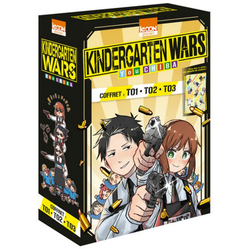 COFFRET KINDERGARTEN WARS VOL. 1 A 3 (VF)