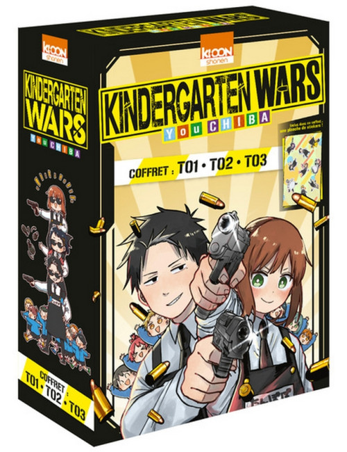 COFFRET KINDERGARTEN WARS VOL. 1 A 3 (VF)