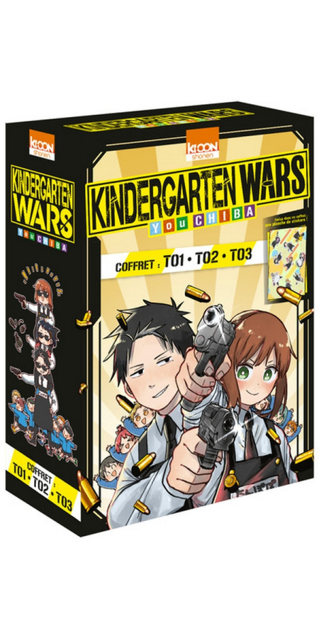 COFFRET KINDERGARTEN WARS VOL. 1 A 3 (VF)