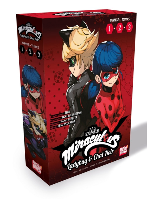 Coffret Miraculous T01 à T03 (VF)