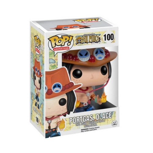 One Piece POP Portgas D. Ace 9cm Funko 100