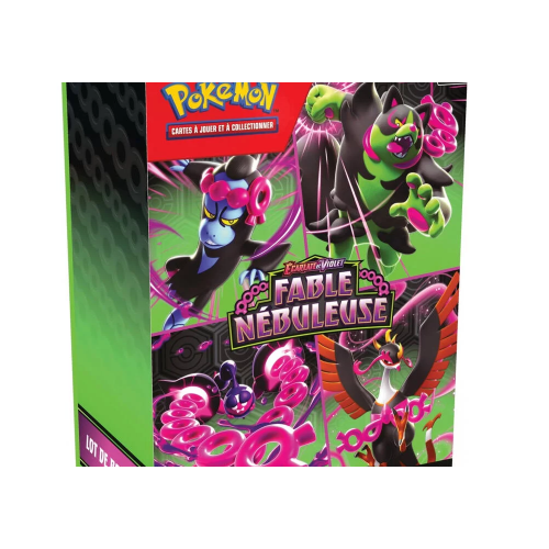 Pokemon coffret boosters EV6.5 écarlate et violet fable nébuleuse