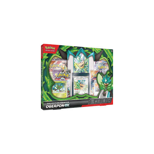 Pokemon 6 Boosters coffret collection premium Ogerpon-ex