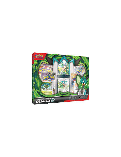 Pokemon 6 Boosters coffret collection premium Ogerpon-ex