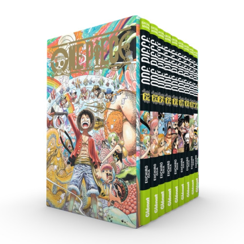 One Piece - Coffret vide Île des hommes-poissons (Tomes 62 à 70) (VF)