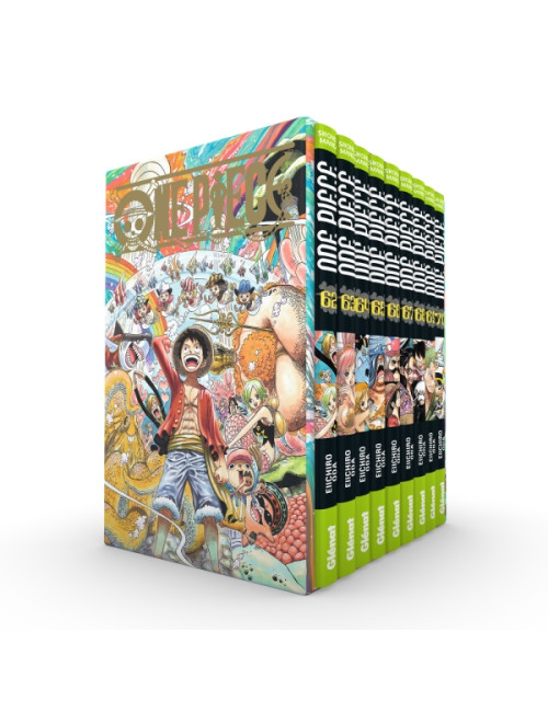 One Piece - Coffret vide Île des hommes-poissons (Tomes 62 à 70) (VF)