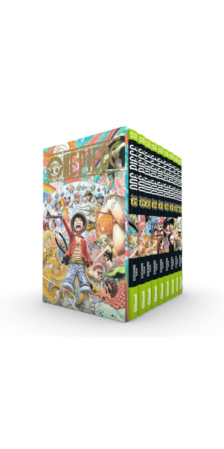 One Piece - Coffret vide Île des hommes-poissons (Tomes 62 à 70) (VF)