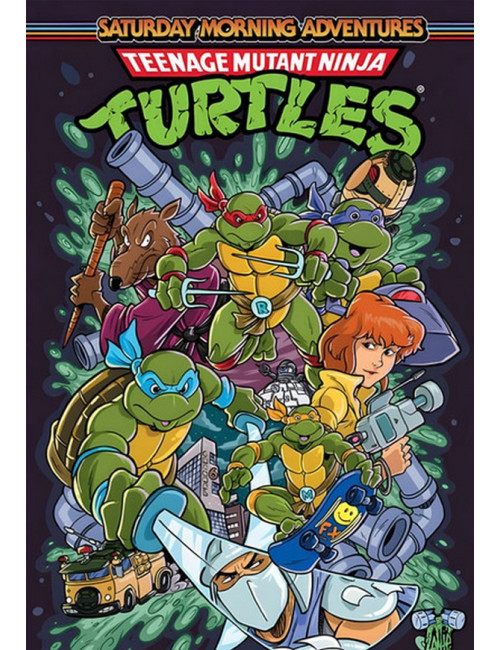 Tortues Ninja : Teenage Mutant Ninja Turtles Saturday Morning Adventures tome 2(VF)