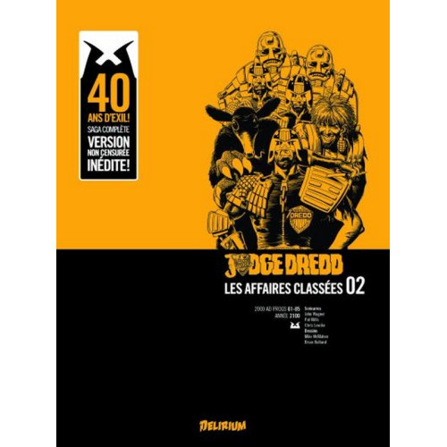 Judge Dredd : Affaires Classées tome 2 (VF)